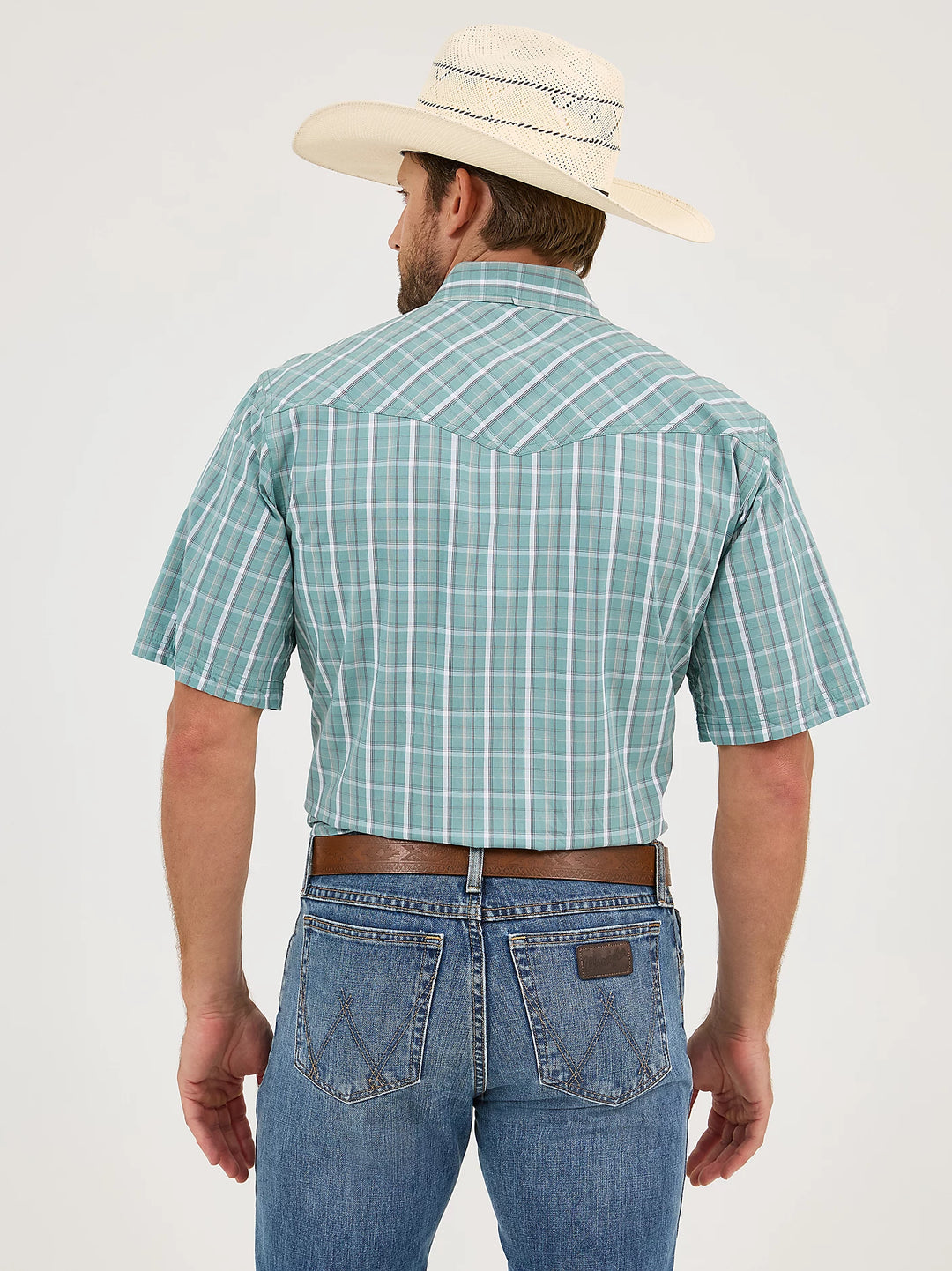 Men's Wrangler 20X® Competition Advanced Comfort Short Sleeve Western Snap Shirt - 112359574