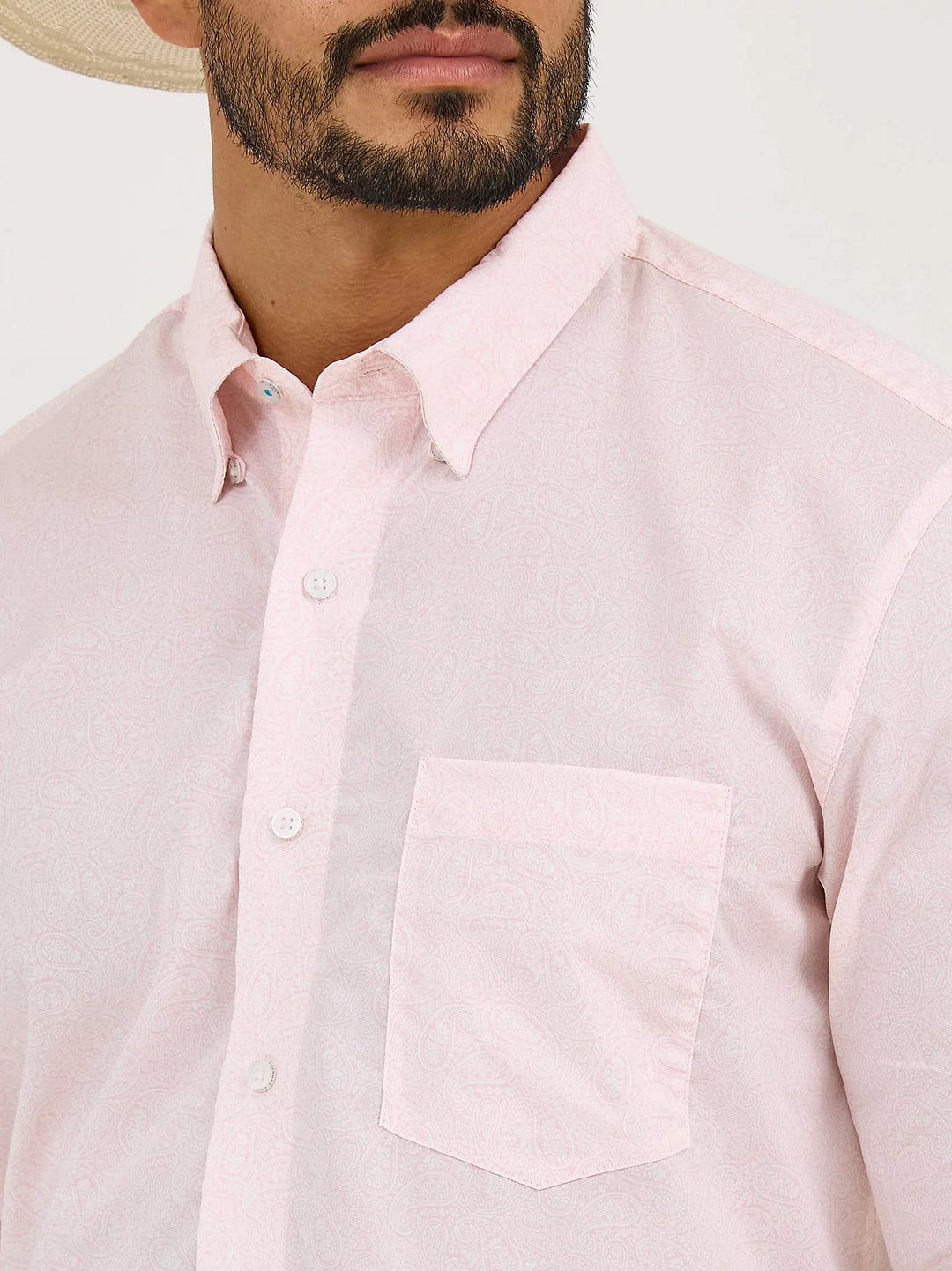 Men's Wrangler Cody Johnson One Pocket Button Down Shirt - 112359682