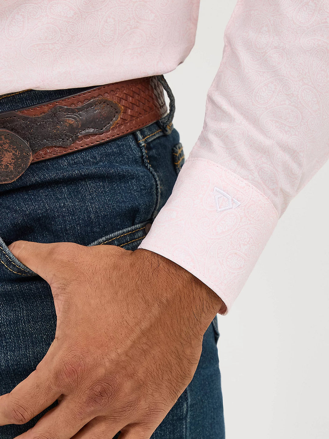 Men's Wrangler Cody Johnson One Pocket Button Down Shirt - 112359682