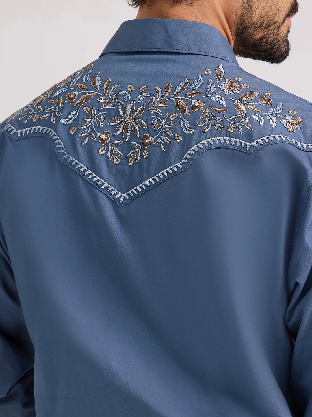 Men's Wrangler® Rodeo Ben Western Snap Shirt - 112360119 - FINAL SALE