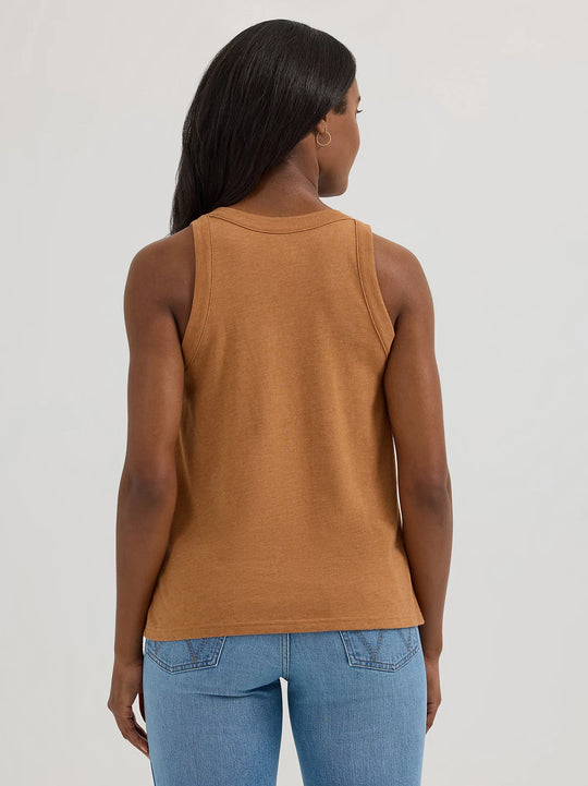 Ladies Wrangler Western Graphic Goddess Tank - 112361954 - FINAL SALE