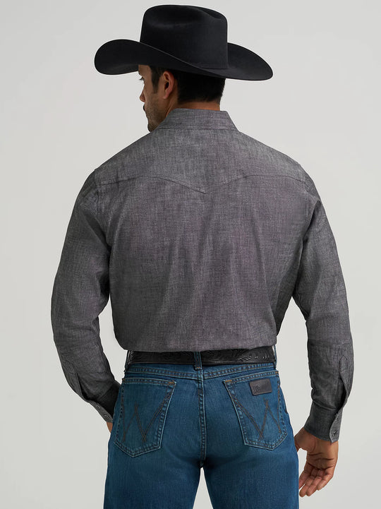 Men's Wrangler Cody Johnson Two Pocket Western Snap Shirt -112368068