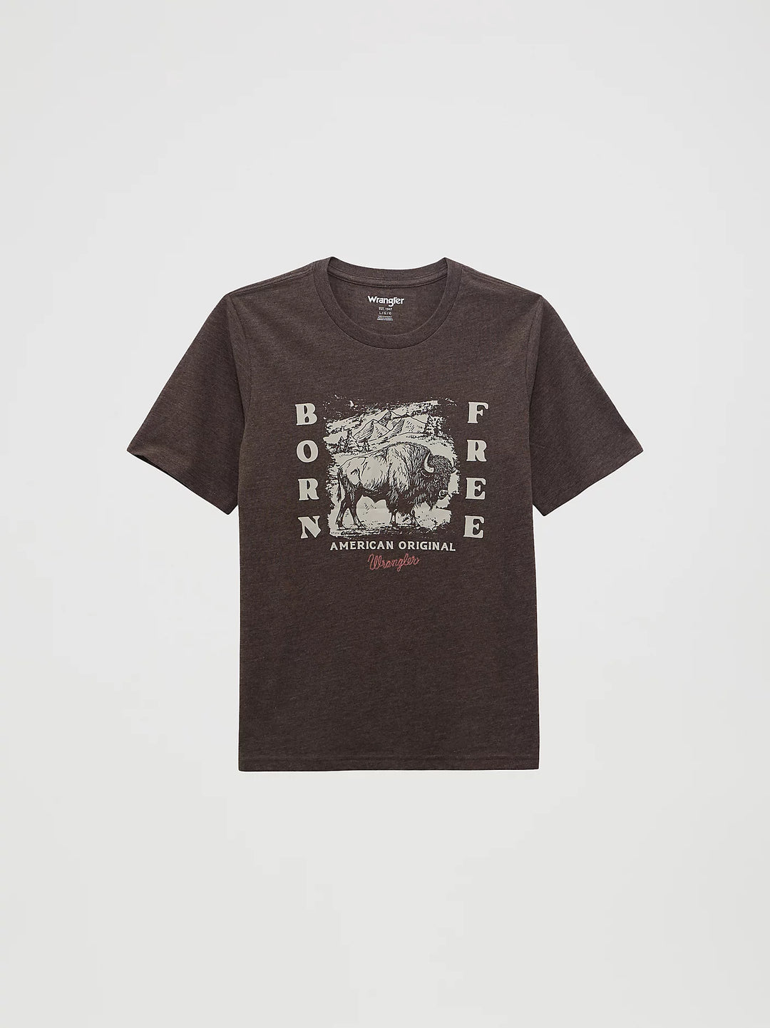 Boy's Wrangler Logo Front Graphic T-Shirt - 112368707