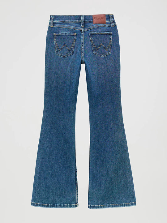 Girl's Wrangler Bespoke Flare Jean - 112371943