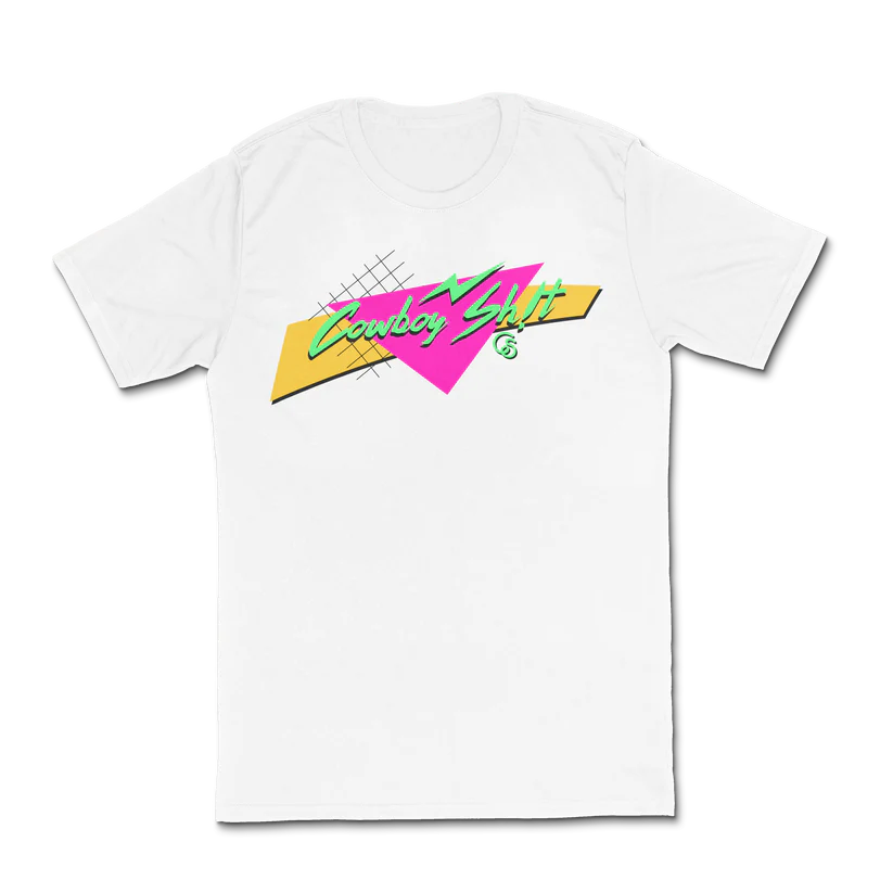 Cowboy Sh!t 80's Vibe 2.0 White T-Shirt - 234