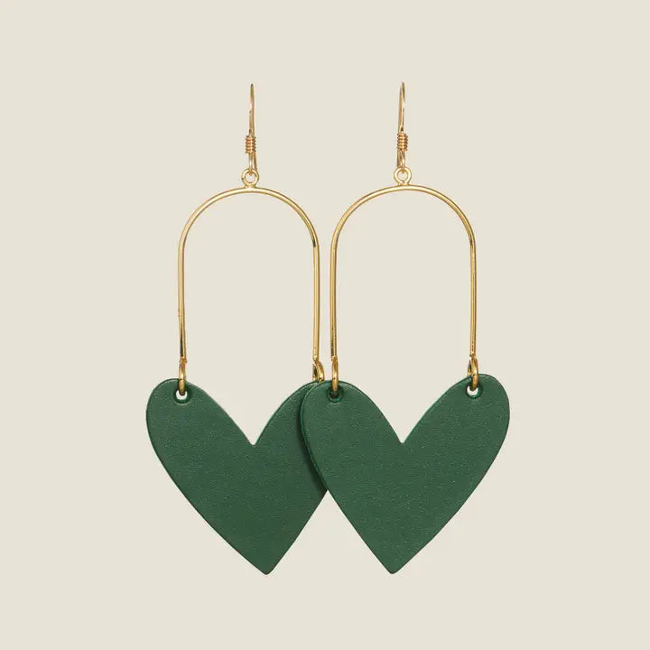 Nickel & Suede Evergreen Sweethearts
