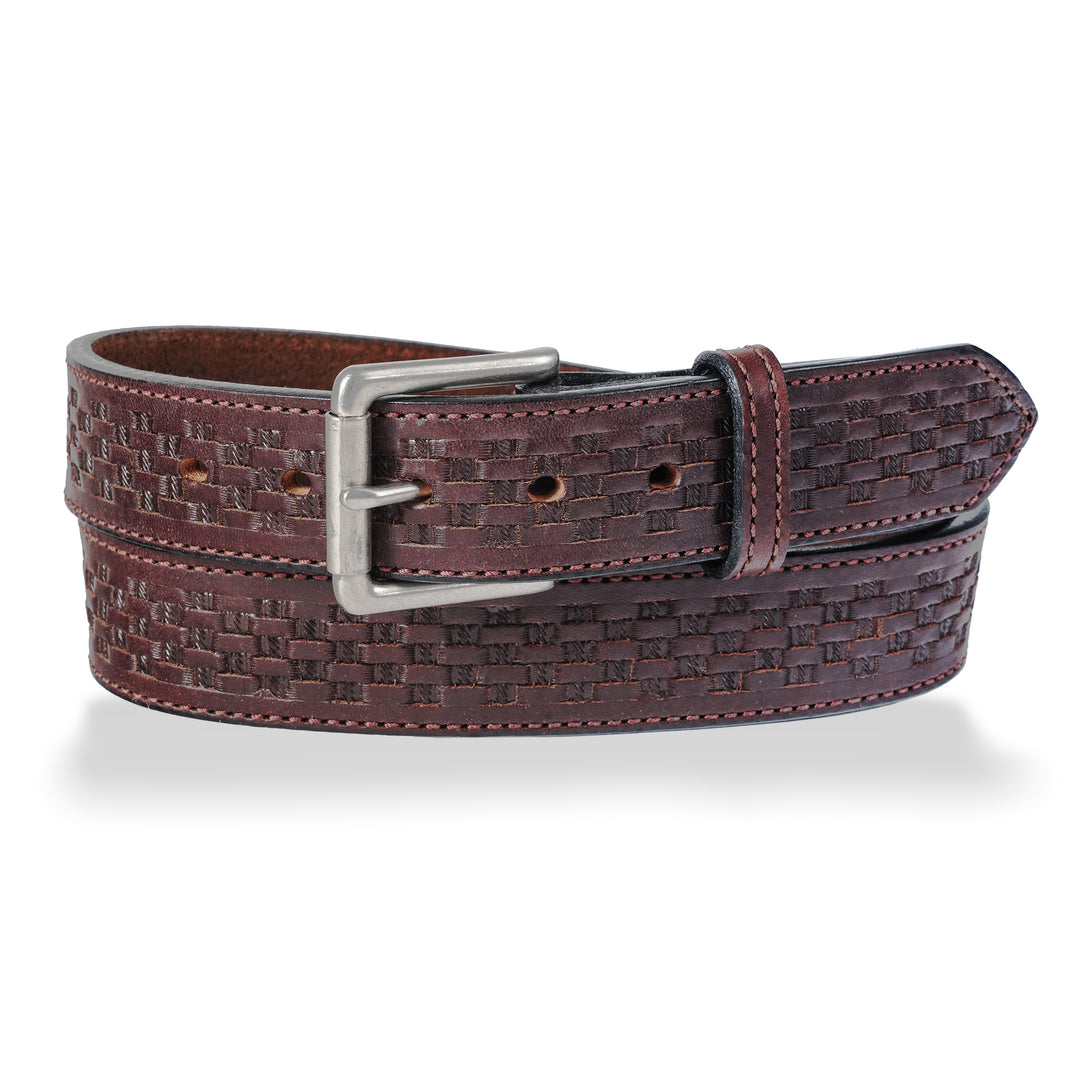 Men's Gingerich 1.5" Basketweave Leather Belt - 8531-36