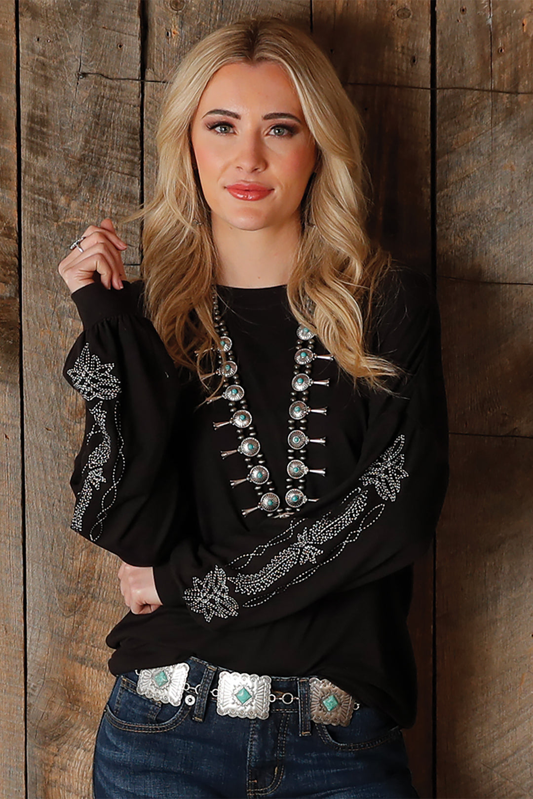 Ladies Cruel Denim Sweater - CTK7458003