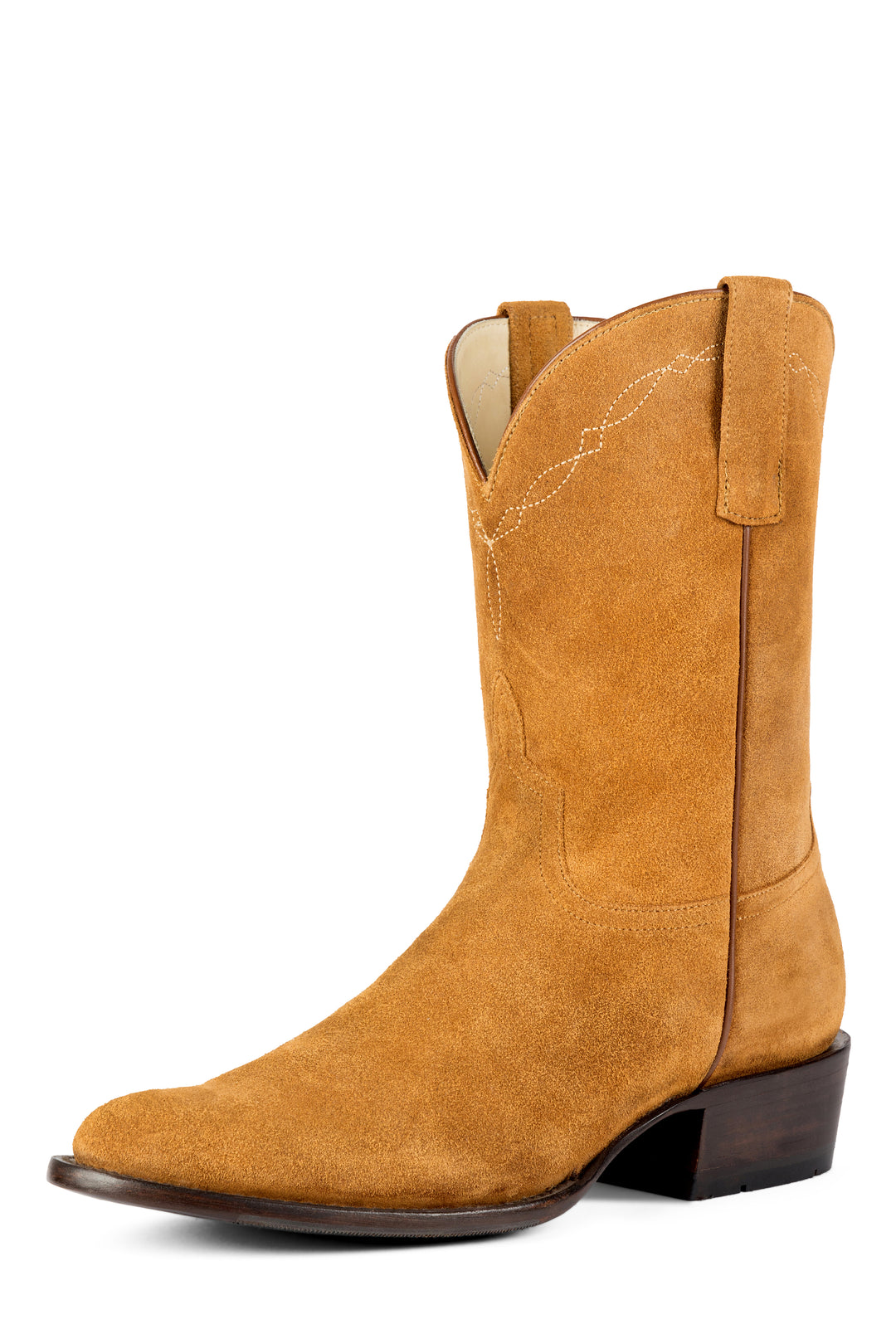Men's Horse Power CR Toe Camel Suede with 10" Camel Suede Tops - HP6514