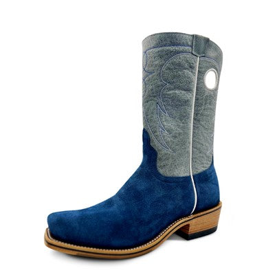 SALE ⭐︎Hi-bood Men's Horse Power Top Hand Blue Suede with 11