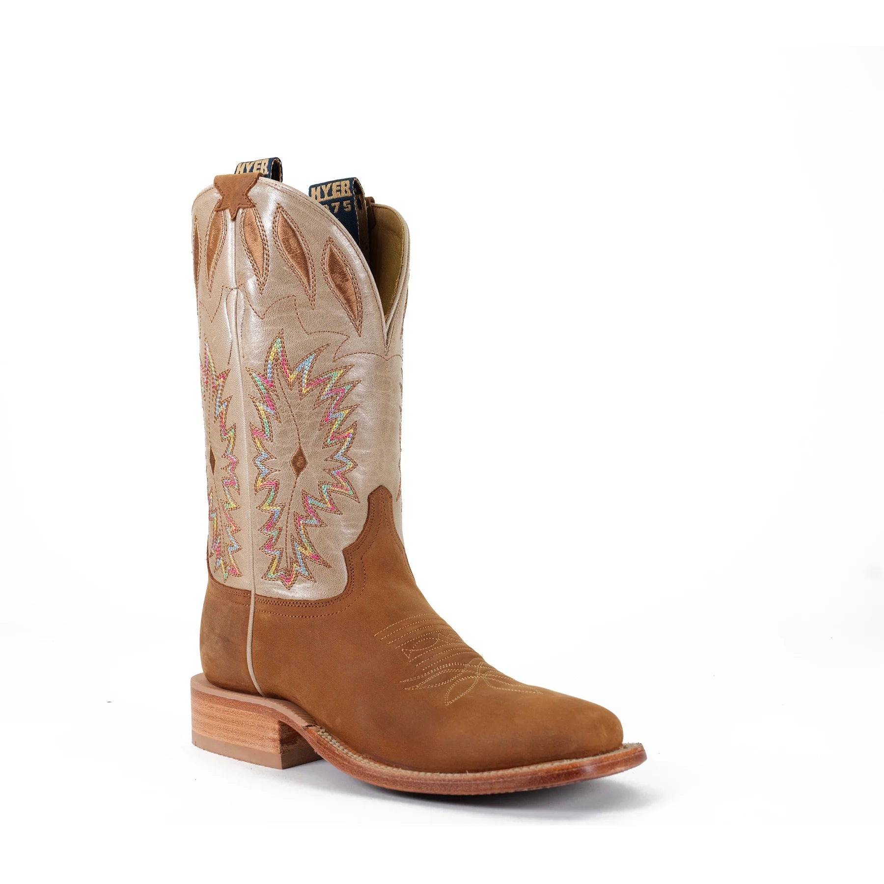 Justin mule hide boots discount