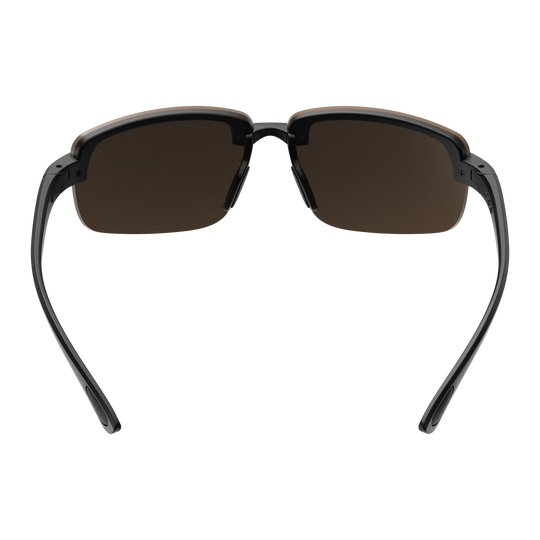 BEX Harris Black/Sienna/Green Angler Pro Sunglasses - S126BSG