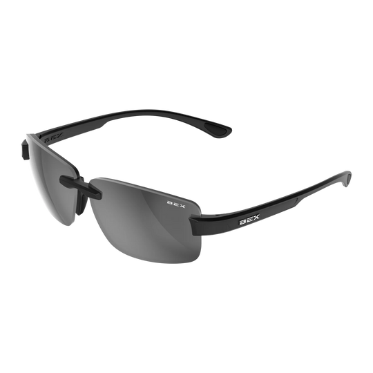 Bex Harris Black/Gray/Silver Sunglasses - S126BKGYSL