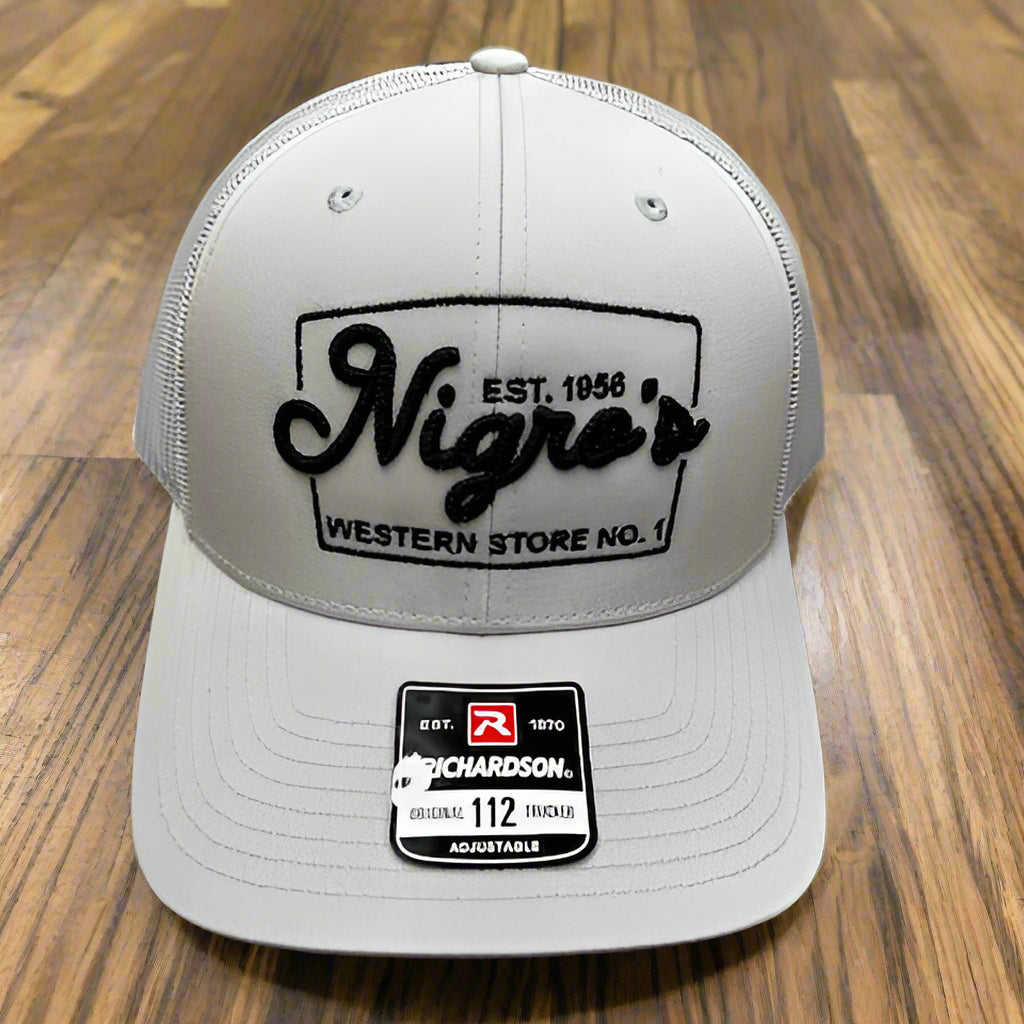 Nigro's Richardson 112 Solid Light Grey Black Logo - NBC 25