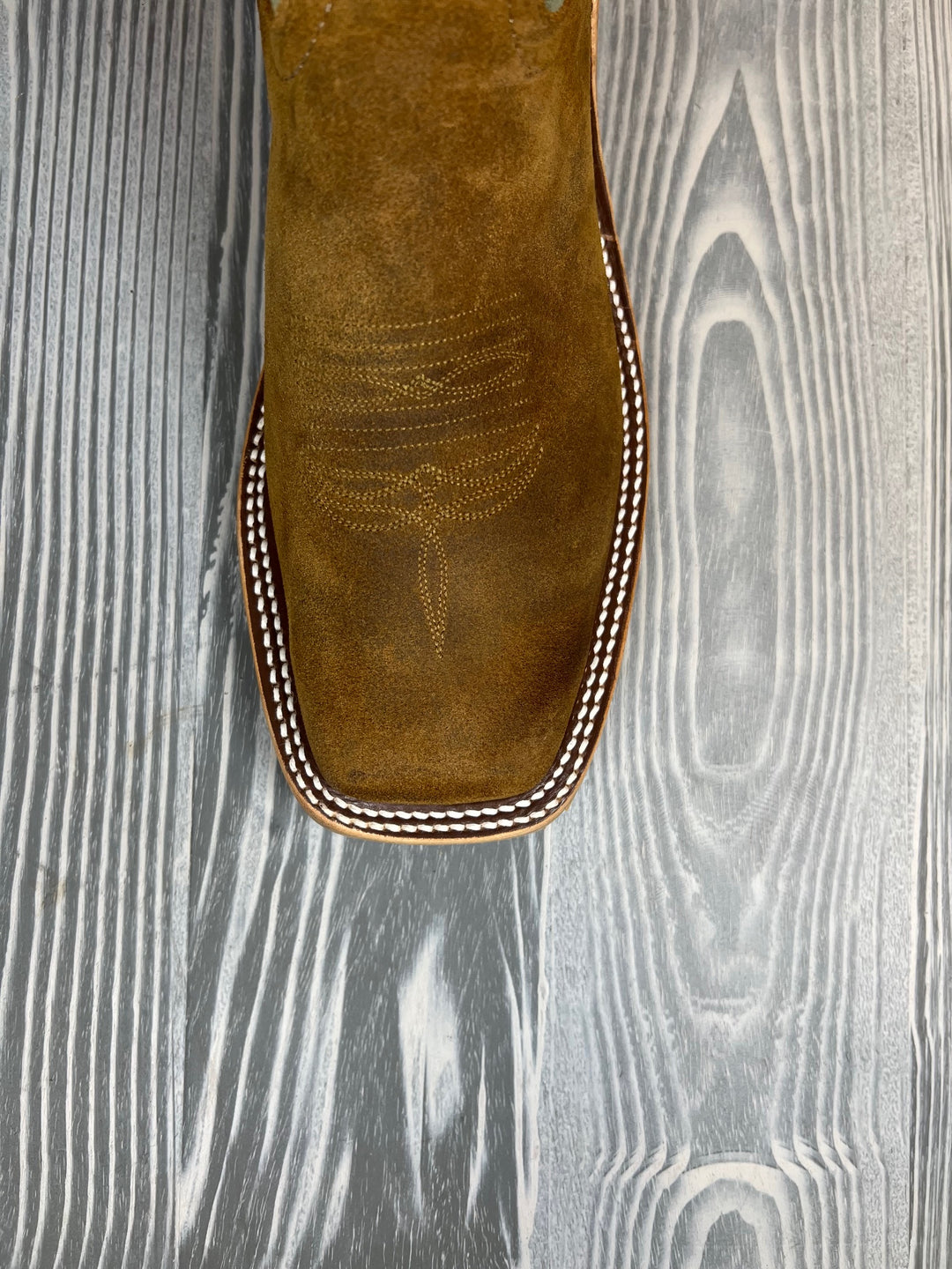 Men's Anderson Bean Camel Waxy Kudu with 13" Mint Mad Dog Tops - Style 205