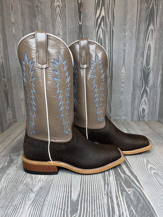 Men's Anderson Bean Chocolate Hungry Hippo with 13" Toledo Kidskin Tops - Style # 208