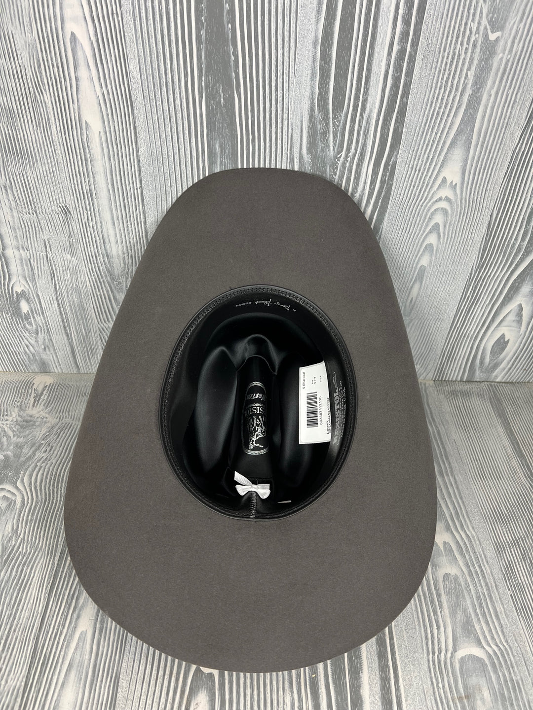 Resistol George Strait 6X Logan Charcoal Cowboy Hat