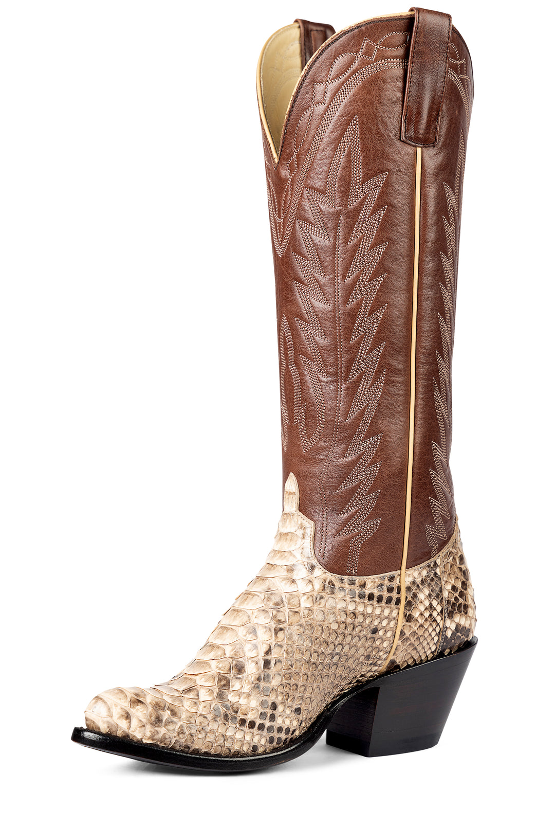 Women's Macie Bean Mink Python with 15" Coffee Station Tops - M4003