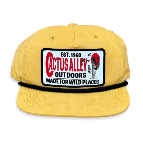 Cactus Alley Biscuit Rope Outdoors Snapback Cap - P197