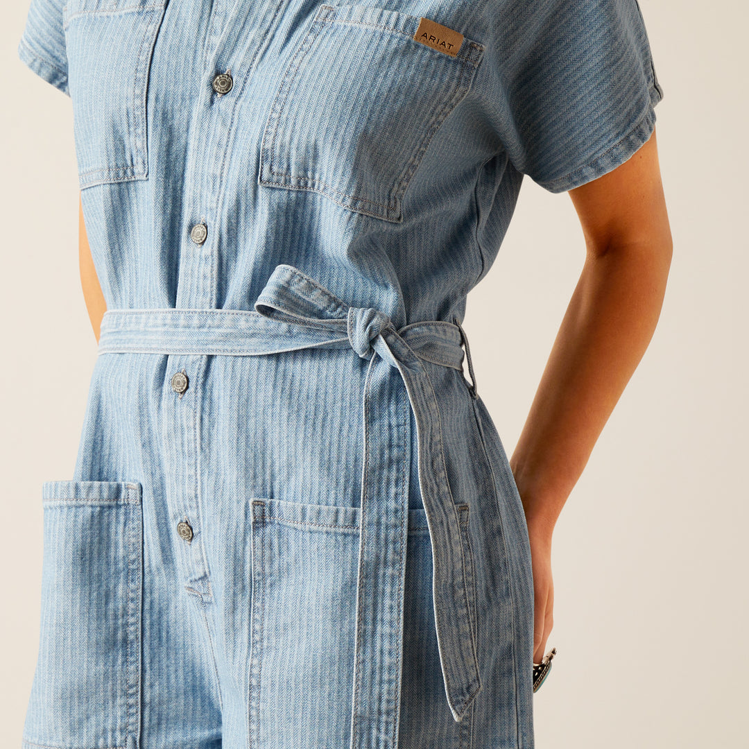 Ladies Ariat Herringbone Romper - 10048265 - FINAL SALE