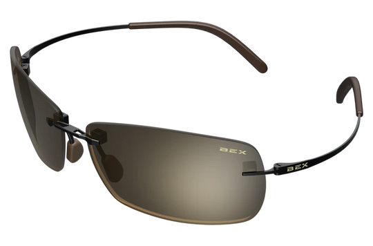 BEX Fynnland XL Black/Brown Sunglasses - S40BBS