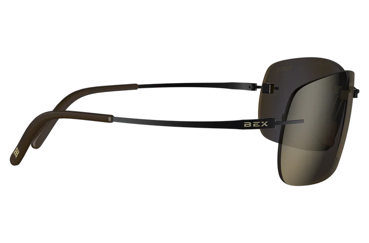 Lunettes de soleil BEX Fynnland XL noir/marron - S40BBS