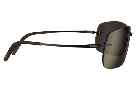 BEX Fynnland XL Black/Brown Sunglasses - S40BBS