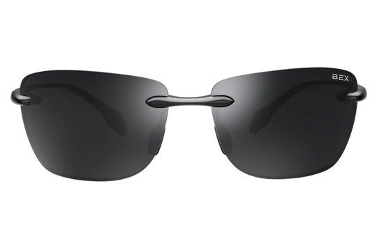 BEX Jaxyn X Black/Gray/Silver Sunglasses - S38BGS