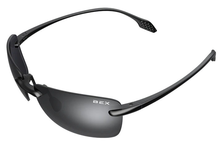 BEX Jaxyn X Black/Gray/Silver Sunglasses - S38BGS