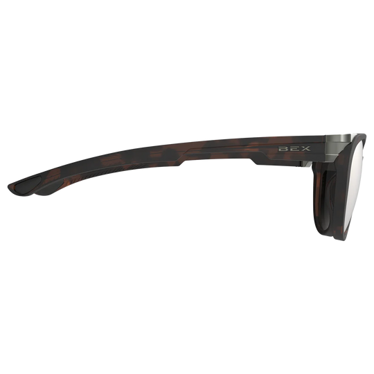 BEX Lind Tortoise Brown/Brown/Silver Sunglasses - S119TBBS
