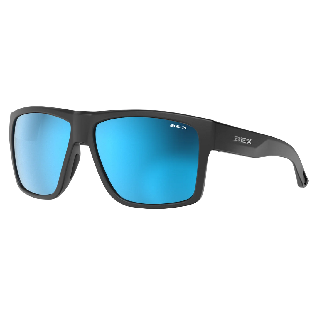 BEX Pillar Black/Sienna/Blue Angler Pro Sunglasses - S154BSB