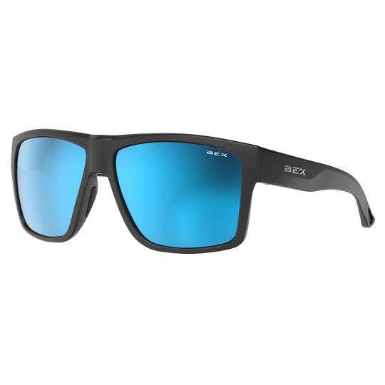 BEX Pillar Black/Sienna/Blue Angler Pro Sunglasses - S154BSB