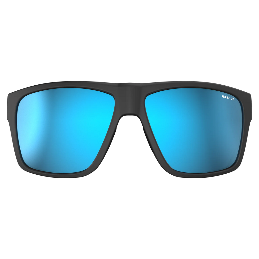 BEX Pillar Black/Sienna/Blue Angler Pro Sunglasses - S154BSB