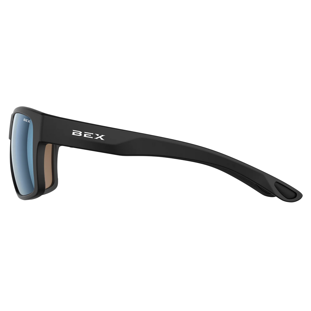 BEX Pillar Black/Sienna/Blue Angler Pro Sunglasses - S154BSB
