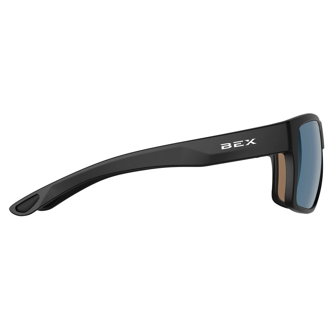 BEX Pillar Black/Sienna/Blue Angler Pro Sunglasses - S154BSB