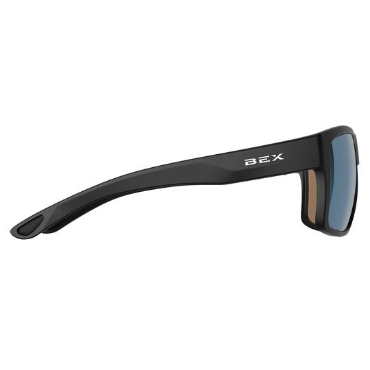 BEX Pillar Black/Sienna/Blue Angler Pro Sunglasses - S154BSB
