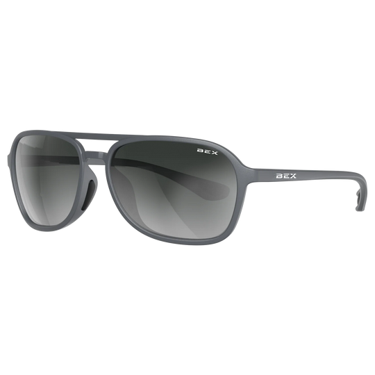 BEX Ranger Lite Stone Gray/Silver Sunglasses - S125STGYSL