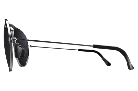 BEX Wesley Silver/Gray Sunglasses - W4SB