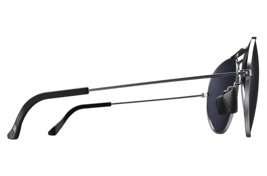 BEX Wesley Silver/Gray Sunglasses - W4SB