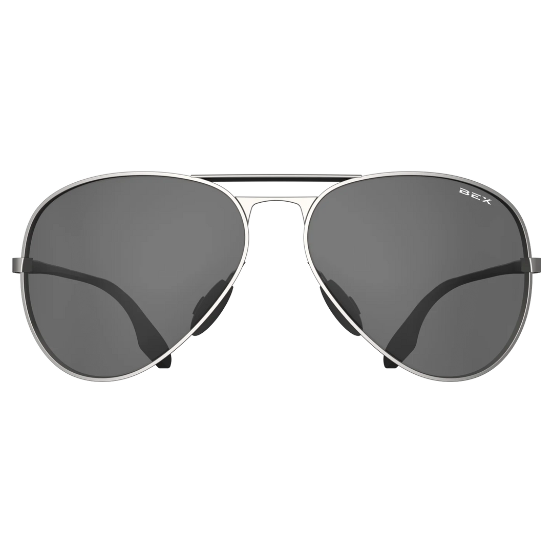 BEX Wesley X Silver/Gray Sunglasses - S65SG