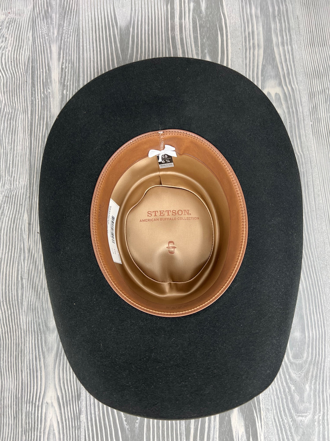 Stetson 4X 3 1/2" Brim Black Revenger