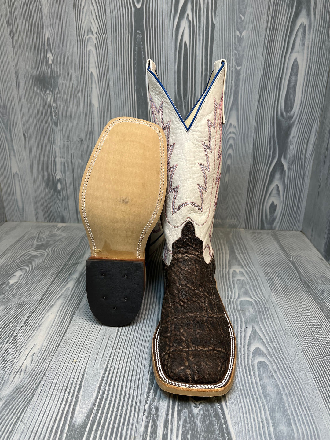 Men's Anderson Bean Chestnut Safari Elephant with 13" Shell Kidskin Tops - Style 192