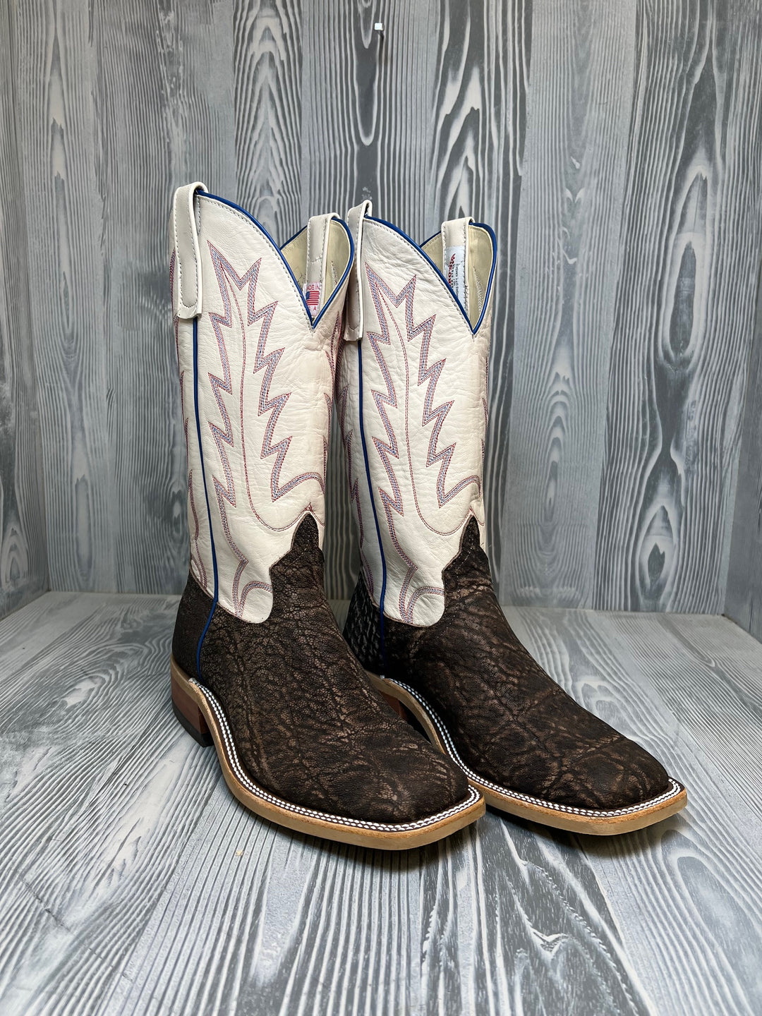 Men's Anderson Bean Chestnut Safari Elephant with 13" Shell Kidskin Tops - Style 192