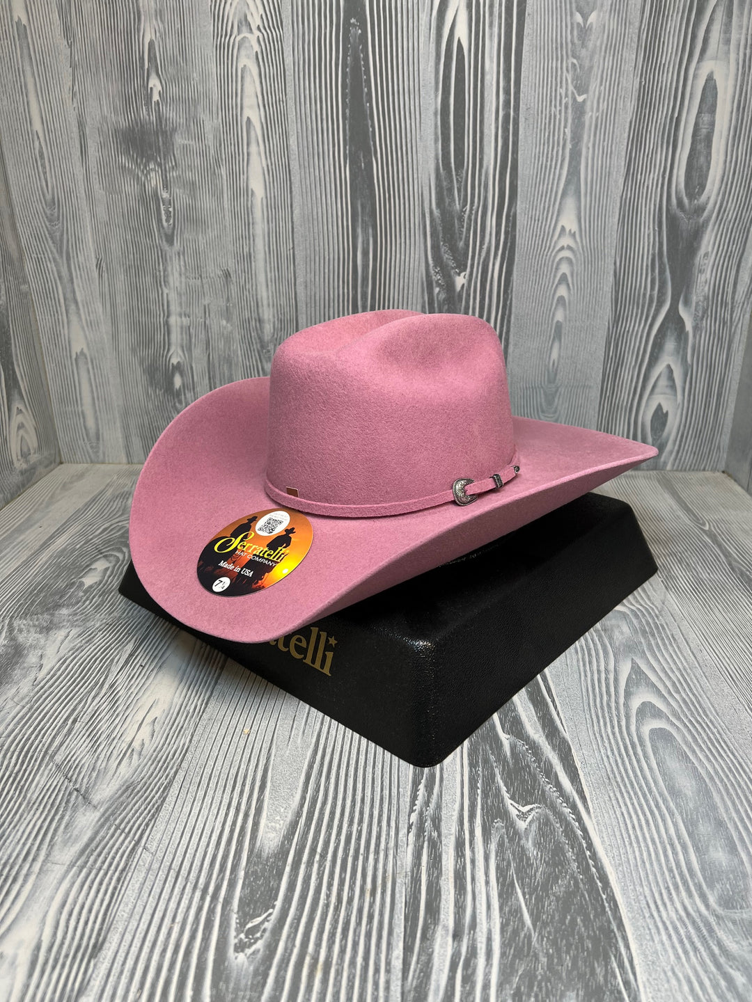 Serratelli Lilac Pure Wool Western Cowboy Hat