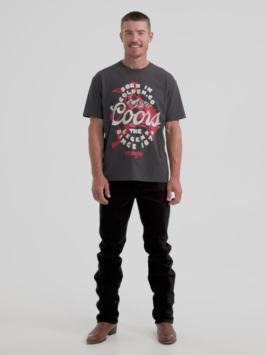 Men's Wrangler X Coors Banquet Not my First Rodeo T-Shirt