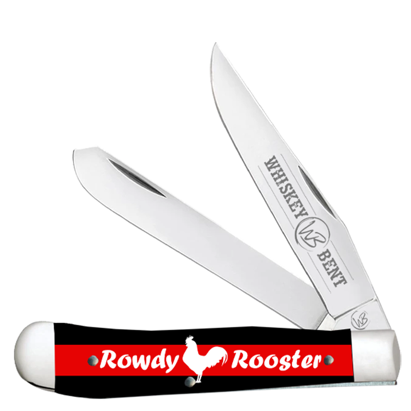 Whiskey Ranch Rowdy Rooster Trapper Knife - WB11-33