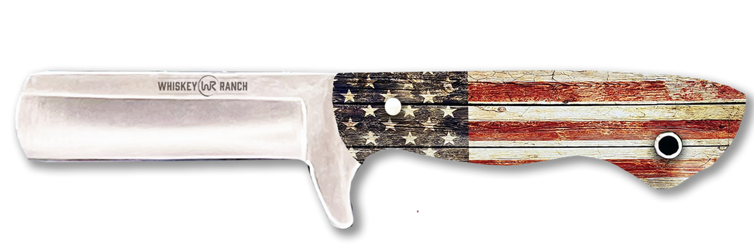 Whiskey Bent Patriot Bullcutter Knife - WB40-18