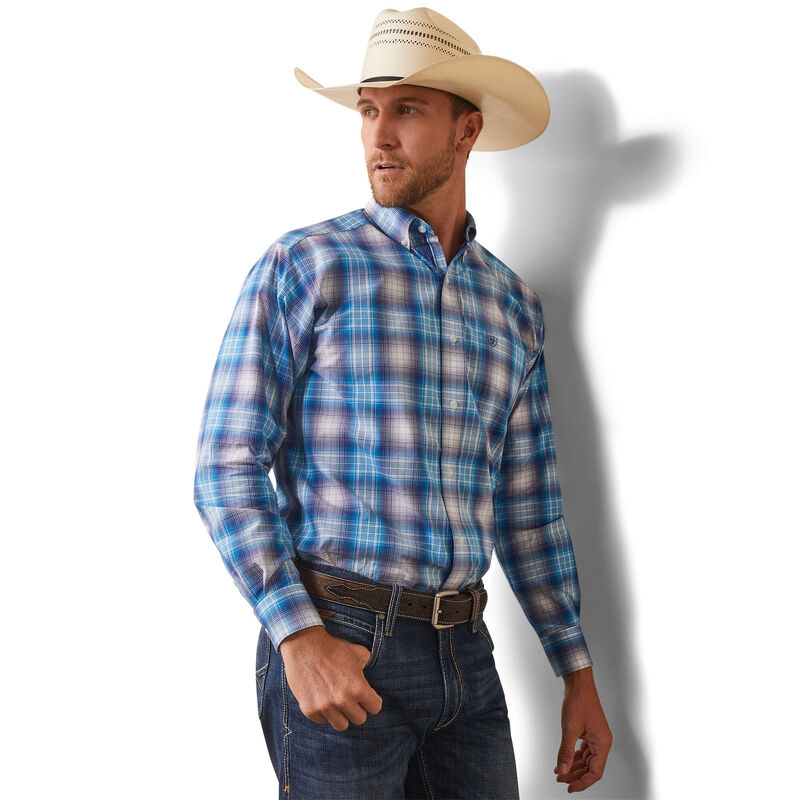 Ariat Men's Team Pruitt Green Classic Fit Shirt 10045065 - Russell's  Western Wear, Inc.