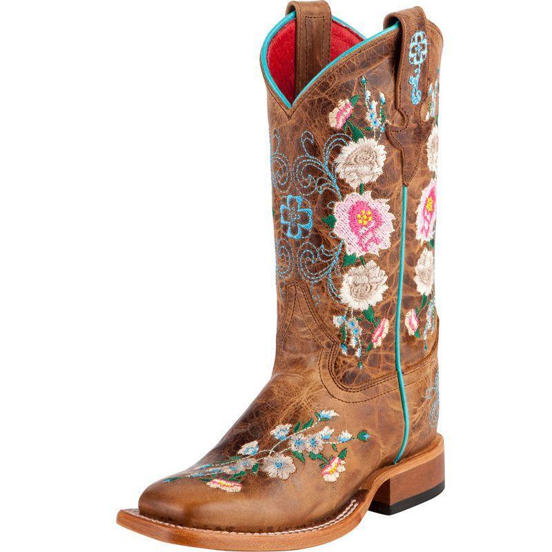 Macie online Bean girls embroidered cowgirl boots