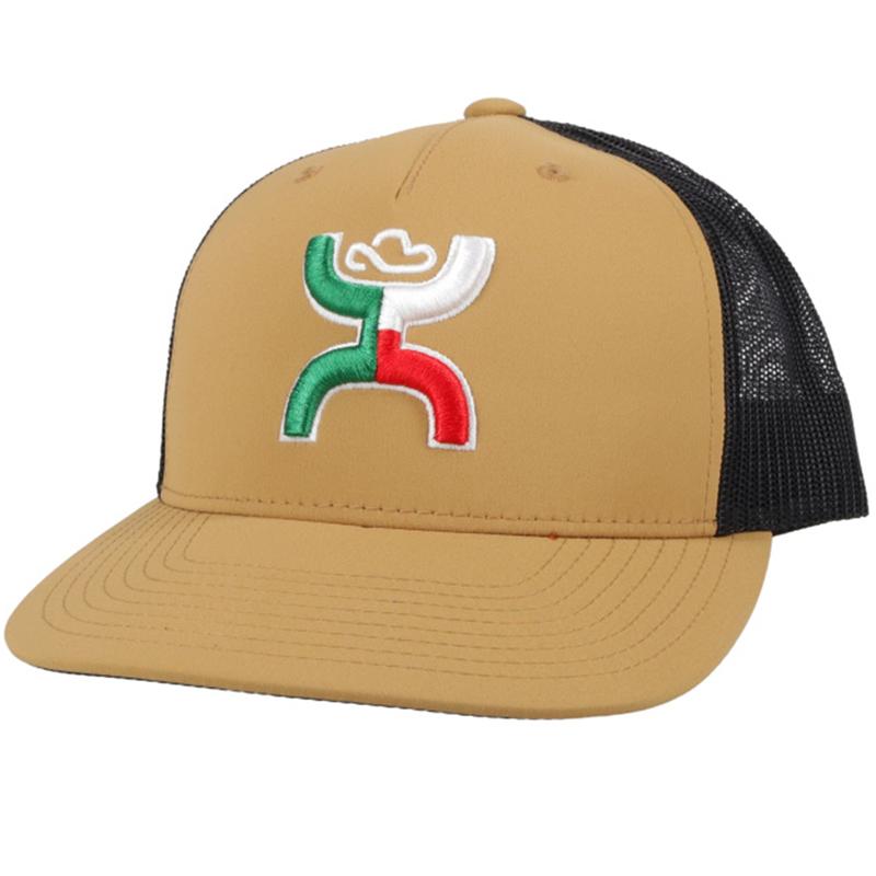 Hooey Boquillas Tan/Noir Snap Back
